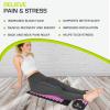imageProsourceFit Acupressure Mat and Pillow Set for BackNeck Pain Relief and Muscle Relaxation Large  GreenWhiteLarge  BlackPink