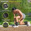 imageProsourceFit Ankle Wrist and Arm Leg Weights Adjustable Strap Adjustable Weight for Men and WomenGrey Adj Weight 10lb