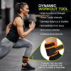 imageProsourceFit Ankle Wrist and Arm Leg Weights Adjustable Strap Adjustable Weight for Men and WomenOrange Adj Weight 7lb