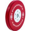 imageProsourceFit Competition Color Training Bumper Plates Rubber with Steel Insert 45lb Calibrated for Cross Conditioning Power Lifting Weight TrainingRed