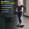 imageProsourceFit Exercise Balance Pad  NonSlip Cushioned Foam Mat ampamp Knee Pad for Fitness and Stability Training Yoga Physical TherapyBlack  L  155 x 1275