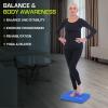 imageProsourceFit Exercise Balance Pad  NonSlip Cushioned Foam Mat ampamp Knee Pad for Fitness and Stability Training Yoga Physical TherapyBlue  L  155 x 1275