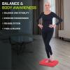 imageProsourceFit Exercise Balance Pad  NonSlip Cushioned Foam Mat ampamp Knee Pad for Fitness and Stability Training Yoga Physical TherapyRed  L  155 x 1275