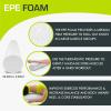 imageProsourceFit Flex Foam Rollers for Muscle Massage Physical Therapy Core ampamp Balance Exercises StabilizationWhite 36x6