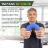 imageProsourceFit Flex and Twist Bars Sets and Singles Resistance Bars for Occupational Therapy Tennis Elbow Treatment and Wrist Strengthening 12in Long Compact Rubber Therapy ToolBlue  15 LB