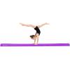 imageProsourceFit Gymnastics Balance Beam for Kids 9ft Long Firm Folding Floor Beam with NonSlip 4inch Wide Surface for Safe Gymnastics Practice at Home or GymPurple