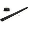 imageProsourceFit Gymnastics Balance Beam for Kids 9ft Long Firm Folding Floor Beam with NonSlip 4inch Wide Surface for Safe Gymnastics Practice at Home or GymBlack