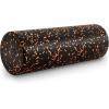 imageProsourceFit High Density Foam Rollers 36  inches LongFirm Full Body Athletic Massage Tool for Back Stretching Yoga Pilates Post Workout Muscle RecuperationBlackOrange