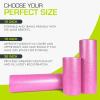 imageProsourceFit High Density Foam Rollers 36  inches LongFirm Full Body Athletic Massage Tool for Back Stretching Yoga Pilates Post Workout Muscle RecuperationPink