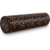 imageProsourceFit High Density Foam Rollers 36  inches LongFirm Full Body Athletic Massage Tool for Back Stretching Yoga Pilates Post Workout Muscle RecuperationBlackOrange