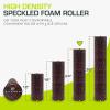 imageProsourceFit High Density Foam Rollers 36  inches LongFirm Full Body Athletic Massage Tool for Back Stretching Yoga Pilates Post Workout Muscle RecuperationBlackRed