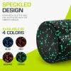 imageProsourceFit High Density Foam Rollers 36  inches LongFirm Full Body Athletic Massage Tool for Back Stretching Yoga Pilates Post Workout Muscle RecuperationBlackGreen