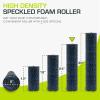 imageProsourceFit High Density Foam Rollers 36  inches LongFirm Full Body Athletic Massage Tool for Back Stretching Yoga Pilates Post Workout Muscle RecuperationBlackBlue