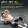 imageProsourceFit High Density Foam Rollers 36  inches LongFirm Full Body Athletic Massage Tool for Back Stretching Yoga Pilates Post Workout Muscle RecuperationBlackGreen