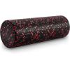 imageProsourceFit High Density Foam Rollers 36  inches LongFirm Full Body Athletic Massage Tool for Back Stretching Yoga Pilates Post Workout Muscle RecuperationBlackRed
