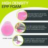 imageProsourceFit High Density Foam Rollers 36  inches LongFirm Full Body Athletic Massage Tool for Back Stretching Yoga Pilates Post Workout Muscle RecuperationPink