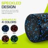 imageProsourceFit High Density Foam Rollers 36  inches LongFirm Full Body Athletic Massage Tool for Back Stretching Yoga Pilates Post Workout Muscle RecuperationBlackBlue