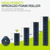 imageProsourceFit High Density Foam Rollers 36  inches LongFirm Full Body Athletic Massage Tool for Back Stretching Yoga Pilates Post Workout Muscle RecuperationBlackBlue