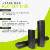 imageProsourceFit High Density Foam Rollers 36  inches long Firm Full Body Athletic Massager for Back Stretching Yoga Pilates Post Workout Trigger Point Release BlackBlack  18 X 3