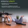 imageProsourceFit High Density Foam Rollers 36  inches long Firm Full Body Athletic Massager for Back Stretching Yoga Pilates Post Workout Trigger Point Release BlackBlack  12 X 3