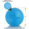 imageProsourceFit Lacrosse Massage Ball for SelfMyosfascial Release Deep Tissue Massage Muscle Mobility PostWorkout RecoveryBlue