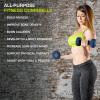 imageProsourceFit Neoprene Dumbbell Coated for NonSlip Grip 10 lbBlue  8LB