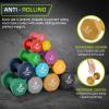 imageProsourceFit Neoprene Dumbbell Coated for NonSlip Grip 10 lbBrown  11LB