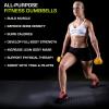 imageProsourceFit Neoprene Dumbbell Coated for NonSlip Grip 10 lbOrange  6LB