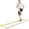 imageProsourceFit Raised Speed ampamp Agility Ladder with 6 Collapsible Hurdles for Footwork Football ampamp Soccer Elevated Training Workout Equipment