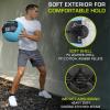 imageProsourceFit Soft Medicine Balls Wall Balls and Full Body Dynamic ExercisesAqua 8 LB
