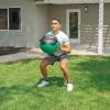 imageProsourceFit Soft Medicine Balls Wall Balls and Full Body Dynamic ExercisesGreen 10 LB