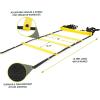 imageProsourceFit Speed Agility Ladder 8 12 and 20 Rung for Speed Training and Sports Agility Workouts with Free Carrying Bag8 Rungs