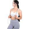 imageProsourceFit Speed Jump Rope 10 Adjustable Length Super Fast Turning for Cardio BoxingGrey