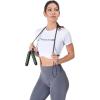 imageProsourceFit Speed Jump Rope up to 8 Foot Adjustable Length for Men and Women Foam Handles Ultra Light Rope for Boxing Jumping Exercises and Cardio WorkoutGreen