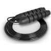 imageProsourceFit Speed Jump Rope up to 8 Foot Adjustable Length for Men and Women Foam Handles Ultra Light Rope for Boxing Jumping Exercises and Cardio WorkoutBlack