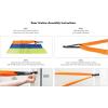 imageProsourceFit Therapy Flat Resistance Bands Set of 3 6 eachExtra Long for Stretching Pilates and Rehabilitation with Door Anchor