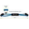 imageProsourceFit Toner Resistance Band 1520 lb Figure 8 Heavy Duty Workout Tube for Upper ampamp Lower Body Exercise