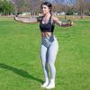 imageProsourceFit Toner Resistance Band 1520 lb Figure 8 Heavy Duty Workout Tube for Upper ampamp Lower Body Exercise