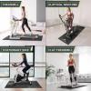 imageProsourceFit Treadmill ampamp Exercise Equipment Mats Folding 7L x 3W x T High Density PVC Floor ProtectorFolding