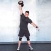 imageProsourceFit Vinyl Coated Cast Iron Kettlebells for Full Body Fitness WorkoutsBlack