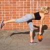 imageProsourceFit Vinyl Coated Cast Iron Kettlebells for Full Body Fitness WorkoutsOrange