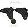 imageProsourceFit Weighted Gloves Pair of Heavy Duty 2 lb Neoprene for Sculpting and AerobicsBlack