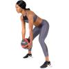 imageProsourceFit Weighted Medicine Ball for Full Body Workouts10 LB  RedBlack