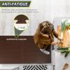 imageProsourceFit Wood Grain Puzzle Mat 12in 6 EVA Foam Interlocking Floor Tiles 24SQ FT for Secure Indoor Room Workout Flooring and Playmat Dark OakDark Walnut  24 Sq Ft  6 Tiles