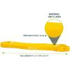 imageProsourceFit Xfit Power Resistance Bands Heavy Duty 41 Long for CrossTraining Assisted PullUps Powerlifting Mobility Full Body Workouts and StretchingYellow 10 to 35lbs