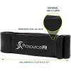 imageProsourceFit Xfit Power Resistance Bands Heavy Duty 41 Long for CrossTraining Assisted PullUps Powerlifting Mobility Full Body Workouts and StretchingBlack 60 to 150lbs