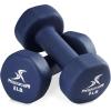 imageProsourceFit Neoprene Dumbbell Coated for NonSlip Grip 10 lbBlue  8LB