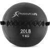 imageProsourceFit Soft Medicine Balls Wall Balls and Full Body Dynamic ExercisesBlack 20 LB