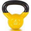 imageProsourceFit Vinyl Coated Cast Iron Kettlebells for Full Body Fitness WorkoutsYellow  10LB