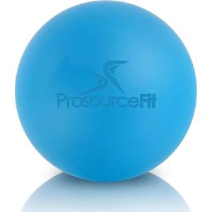 imageProsourceFit Lacrosse Massage Ball for SelfMyosfascial Release Deep Tissue Massage Muscle Mobility PostWorkout RecoveryBlue